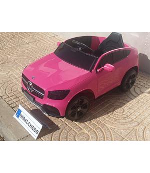 Mercedes GLC 12V, ROSA-PINK, MANDO RC, ASIENTO Y RUEDAS PLÁSTICO - INDA712-AT